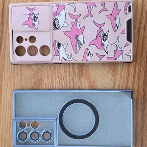 Shark Design Phone Case - Pink